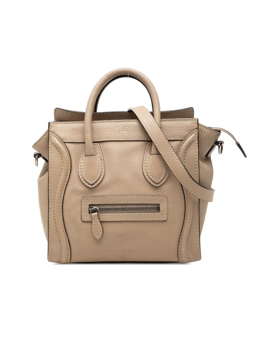 Celine Nano Leather Luggage Tote Pre- #362961C11B